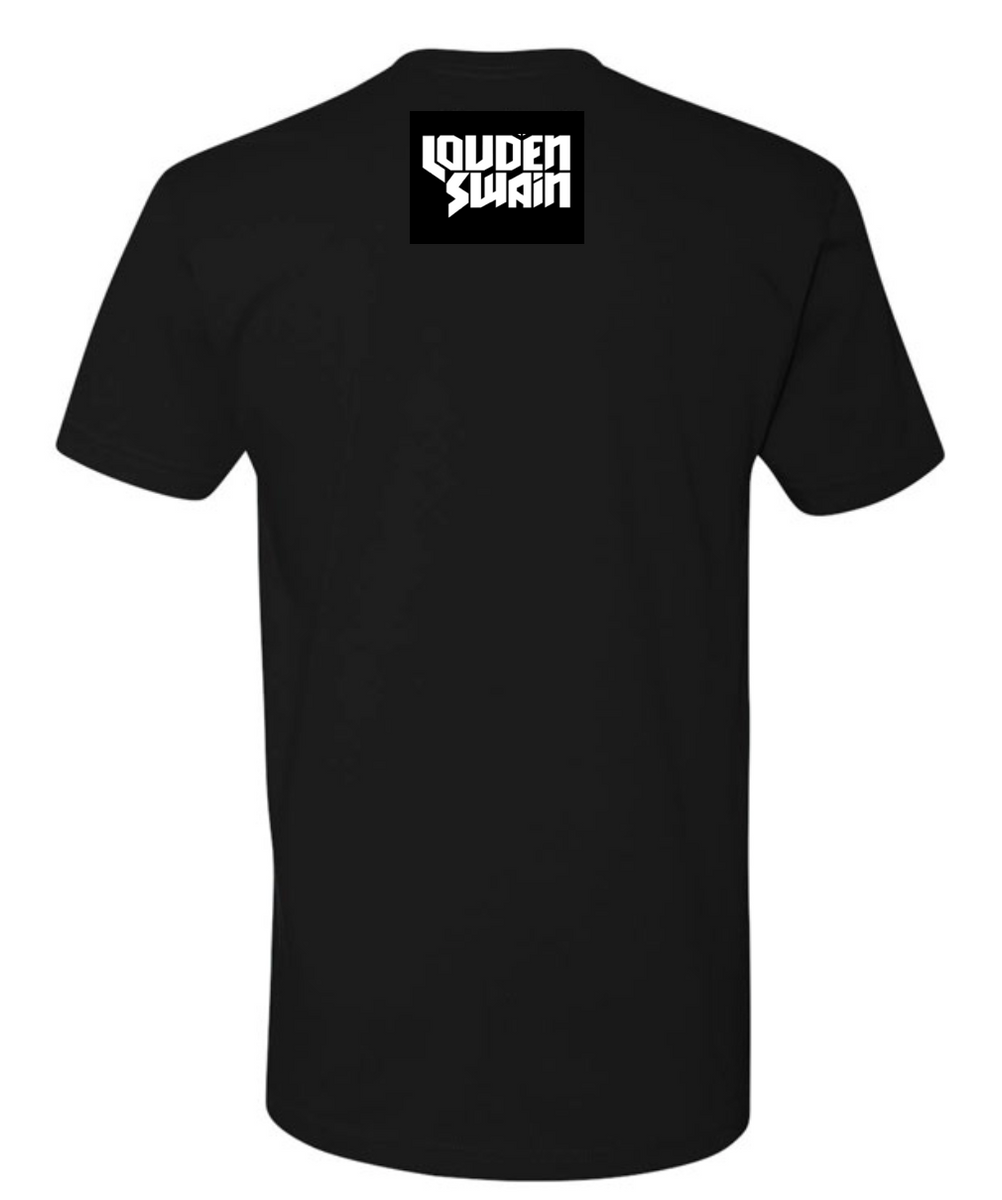 T Shirt Ls Logo Black Louden Swain